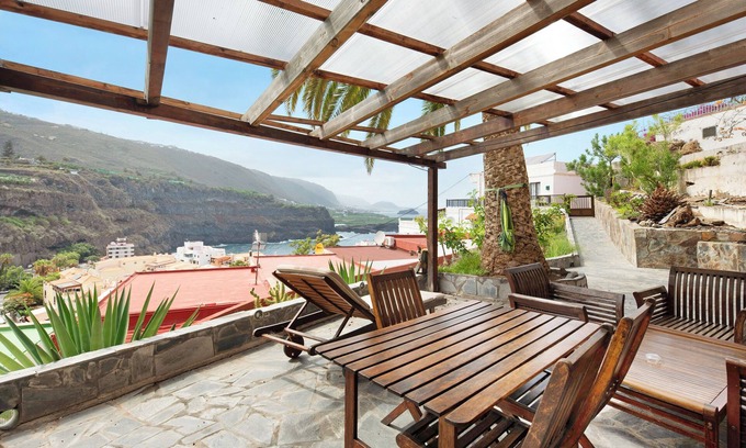 San Marcos Apartamento | Apartamento Ana con vistas a la montaña, al mar, Wi-Fi y terraza