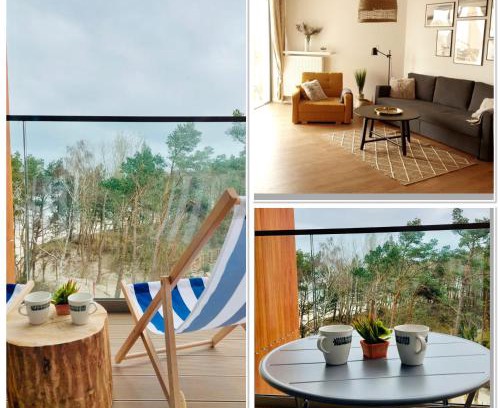Pobierowo Apartamento | Apartament Pinea 410 Pobierowo przy plaży bezpłatny dostęp do basenu i saun 100m od głównej promenady, bezpłatny strzeżony parking!