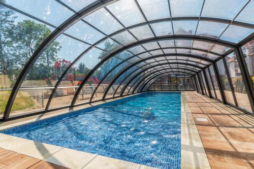 Sztutowo Apartamento | Apartament Turkus z basenem