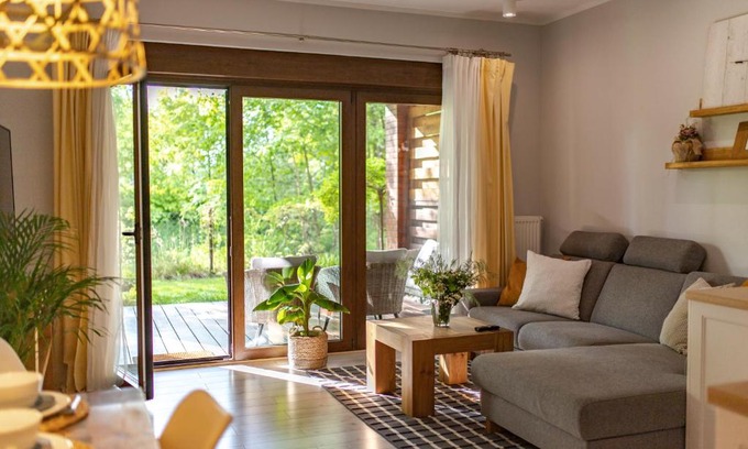 Ostroda Apartamento | Apartament "Zacisze" z tarasem