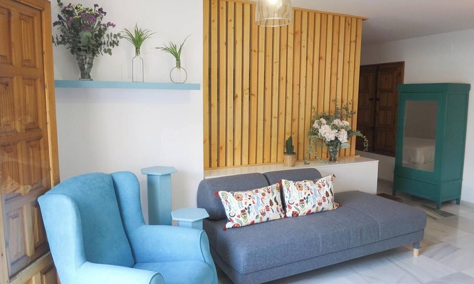 Santa Marina Apartamento | "Apartamento 1 dormitorio" con Wi-Fi, aire acondicionado y terraza
