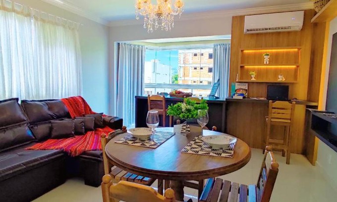 Piratuba Apartamento | Apartamento Climatizado Familiar NOVO Ed Lírio do Vale Próx ao Termas de Piratuba SC