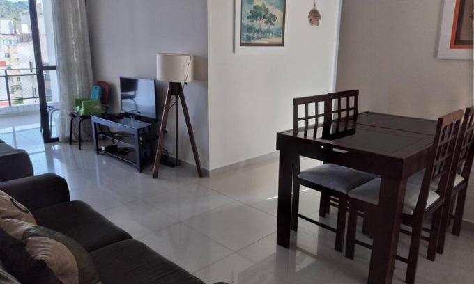 Tombo Apartamento | Apartamento com churrasqueira e próximo à praia