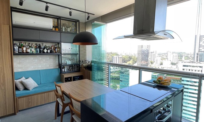 Pinheiros Apartamento | Apartamento com Vista Incrível Para o pôr do sol no Melhor Bairro de São Paulo