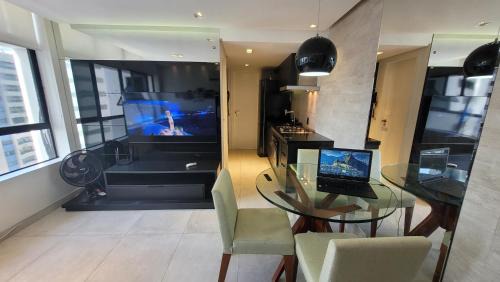 Pina Apartamento | Apartamento com vista para mar e Piscina na cobertura