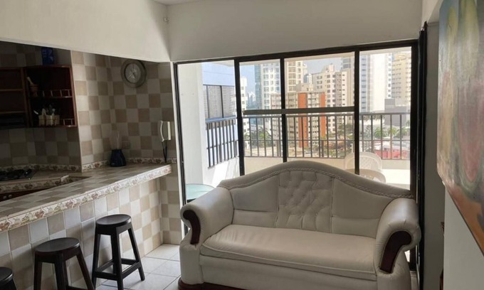Bocagrande Apartamento | Apartamento completo cerca al mar y centro histórico en Cartagena de Indias