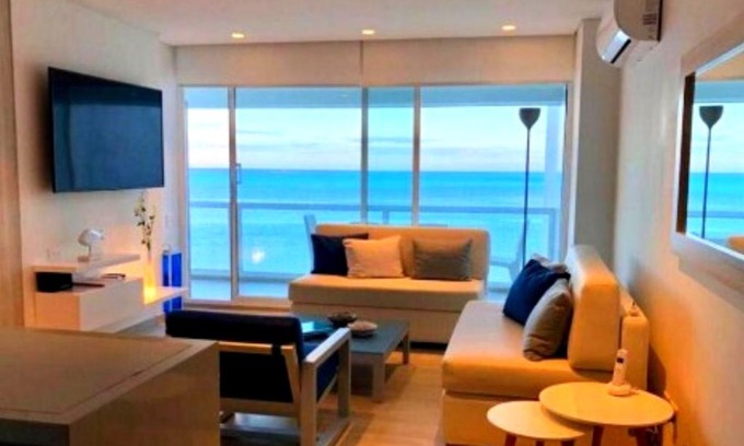 Punta Hansa Apartamento | Apartamento en Sun Rise con Espectacular Vista al Mar y Playa Privada