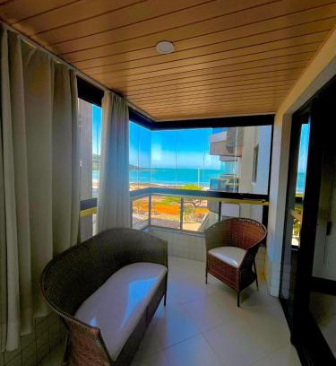 Praia do Morro Apartamento | Apartamento familiar com vista para o mar em Guarapari Praia do Morro, frente ao Marlim!