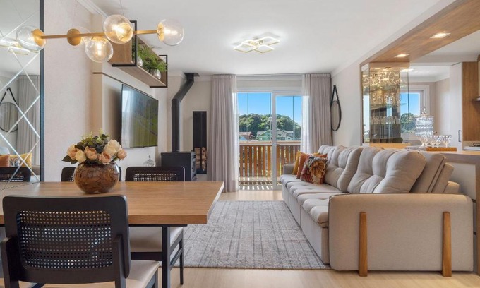Canela Apartamento | Apartamento HodsPrime com 2 Suítes by Achei