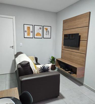 Alexandra Apartamento | Apartamento inteiro, ar-condicionado e vaga de garagem