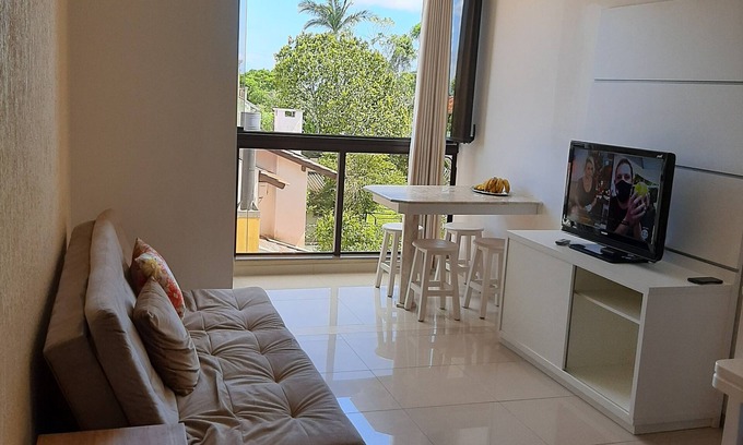 Cachoeira do Bom Jesus Apartamento | Apartamento Lindo na Cachoeira 60 Metros do mar