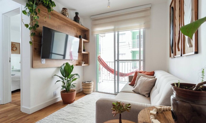 Cascata do Imbui Apartamento | Apartamento pet friendly com rede, Wi-fi e garagem