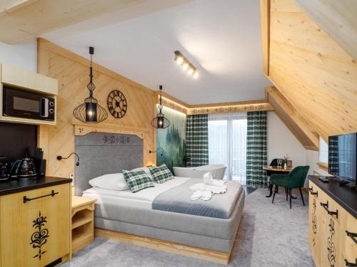 Male Ciche Apartamento | Apartamenty Małe Ciche z jacuzzi ogrodowym, widokiem na TATRY i SKY WALK