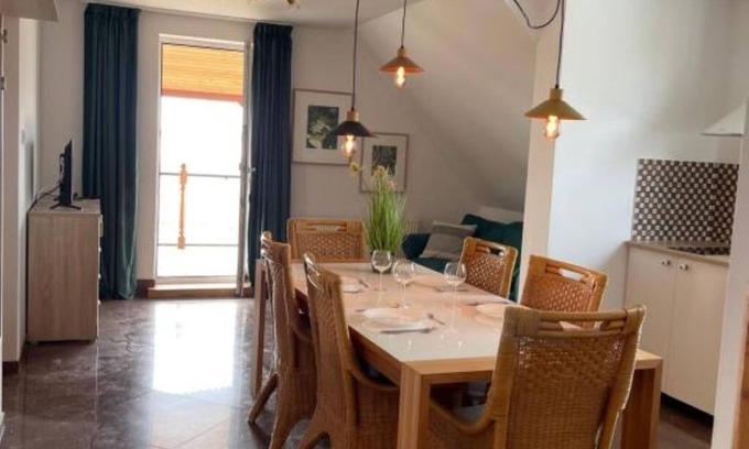 Dziwnowek Apartamento | Apartamenty Prima: App. with balcony Beach is only 10 minutes walk away