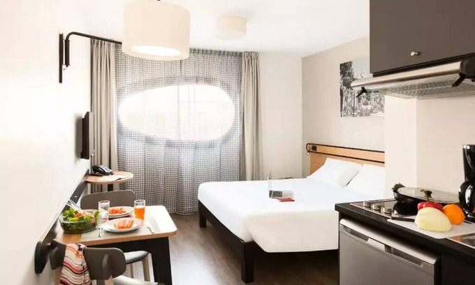 Rives de Meurthe Apartamento | Aparthotel Adagio Access Nancy Center - Estudio 2 personas - Cama matrimonial