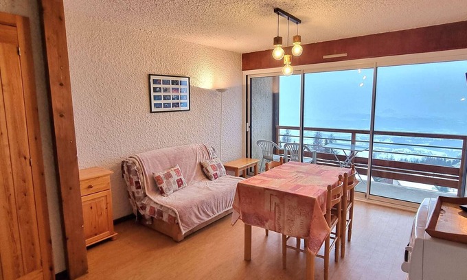 Saint-Michel-de-Chaillol Apartamento | Apartamento 4 pers, balcón sur, parking, wifi, mascotas permitidas