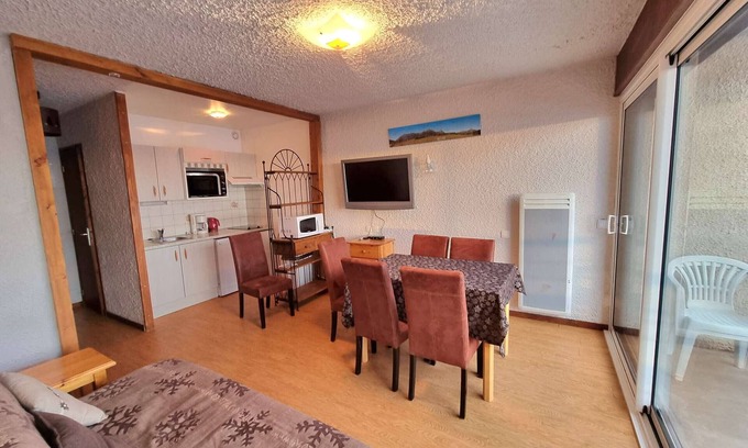 Saint-Michel-de-Chaillol Apartamento | Apartamento 6 pers, balcón sur, WiFi, mascotas admitidas, aparcamiento