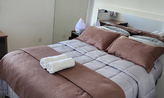 Belo Horizonte Apartamento | Apartment with incredible views in Vila da Serra, close to everything - Nova Lima