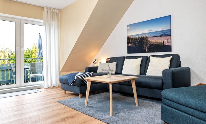 Kaltenhof Apartamento | Apartment Haffblick - Beautiful holiday apartment for up to 4 people.