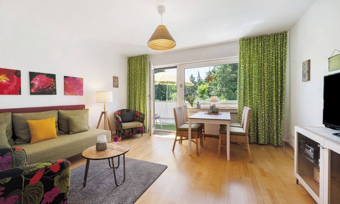 Bachem Apartamento | Apartamento 'Ferienwohnung Bachem mit Balkon' con vistas a la montaña, balcón y Wi-Fi