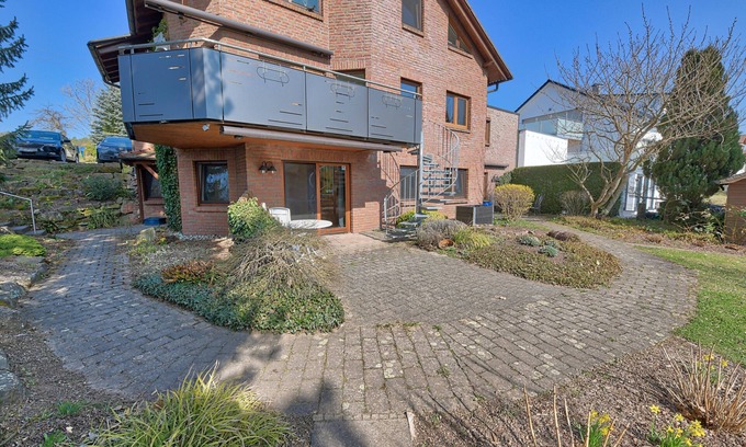 Bad Teinach-Zavelstein Apartamento | Apartamento "Ersfeld" con terraza privada, jardín compartido y Wi-Fi