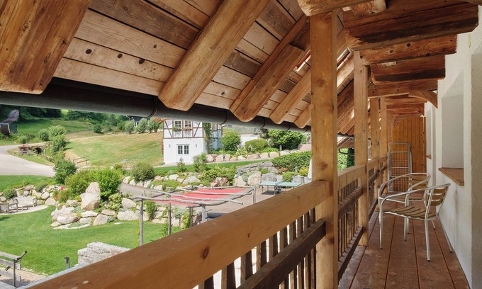 Gutach Apartamento | Apartamento 'Mühlenstüble' con vistas a la montaña, terraza compartida y Wi-Fi