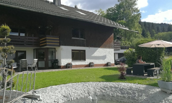 Feldberg Apartamento | Apartamento 'Haus Blattert' con vistas a la montaña, terraza compartida y Wi-Fi