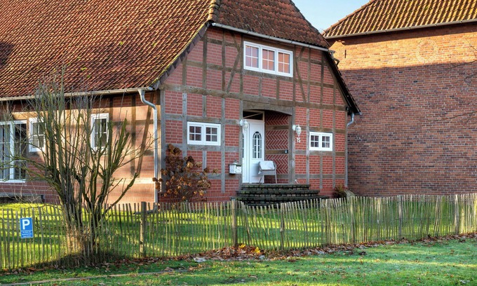 Region Hannover District Apartamento | Apartamento 'Nordlichterhof' con jardín privado y Wi-Fi