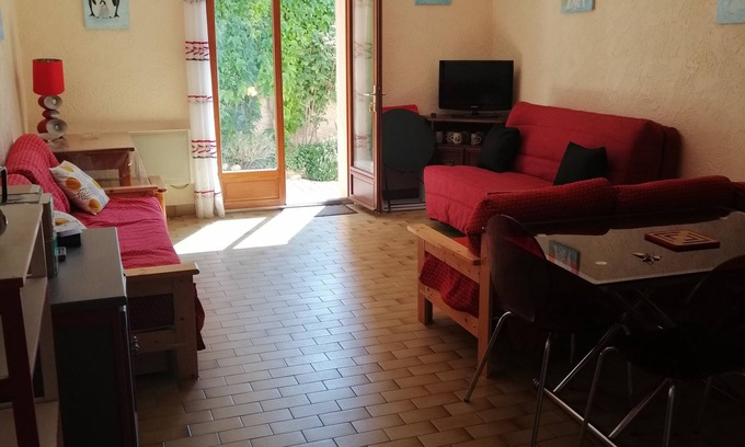 Sainte-Croix-du-Verdon Apartamento | Apartment 38 m2, 4 persons, WIFI Fiber, Ste Croix du verdon lakefront