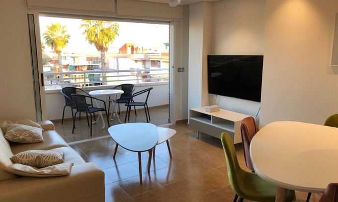 Santa Pola Apartamento | APARTAMENTO A 100M DE LA PLAYA (3 habitaciones, 6 personas)