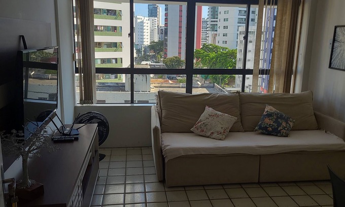 Pina Apartamento | Apartment 150m from the beach. Rooftop pool.