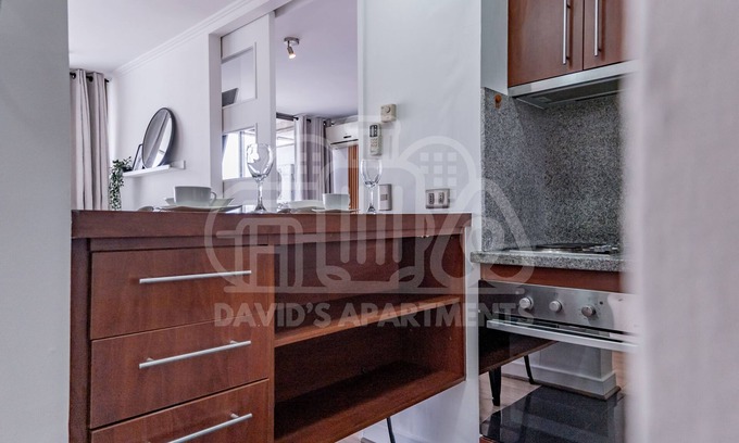 Santiago Apartamento | Departamento piso 18 Providencia Metro Manuel Montt