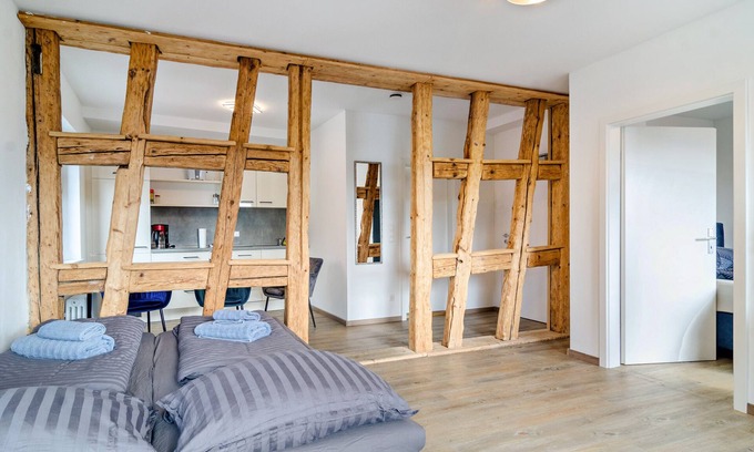 Ueberlingen Apartamento | Apartamento '2 Mit Seeblick' con vistas al lago y Wi-Fi