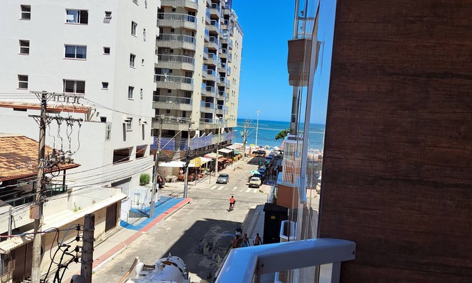 Praia do Morro Apartamento | Apartamento a 200m de la playa (con vista), descanso y confort, cerca de todo.