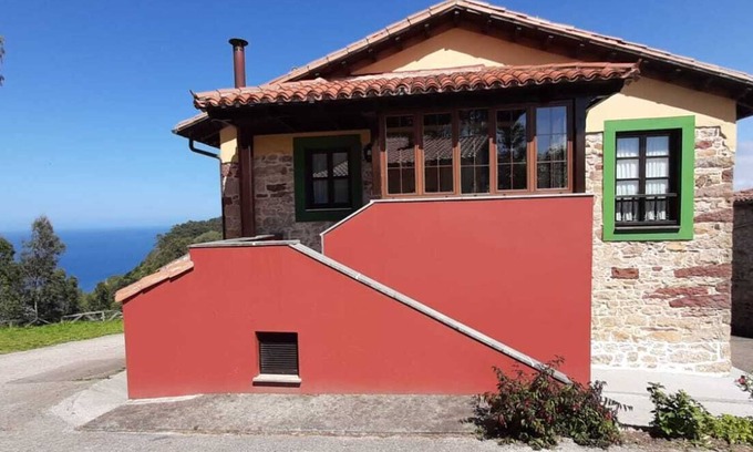 Priesca Cabaña | Apartamento 3 para 2 o 3 personas. A 300m del mar. Granja.