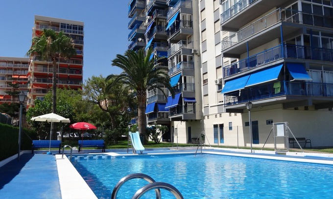 Benicassim Apartamento | Apartamento 4/6 personas 1ª línea vista panorámica al mar con piscina