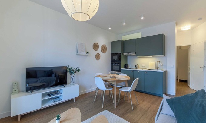 Deauville City Centre Apartamento | Apartamento 4 personas c/balcón a 500m de la playa