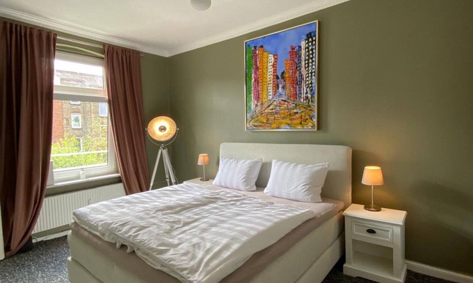 Mitte Apartamento | Apartamento '5' con terraza compartida, jardín compartido y Wi-Fi