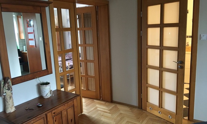 Slupsk Apartamento | apartamento, 50 M2, a 600 metros del centro de la ciudad, bonita vista al parque
