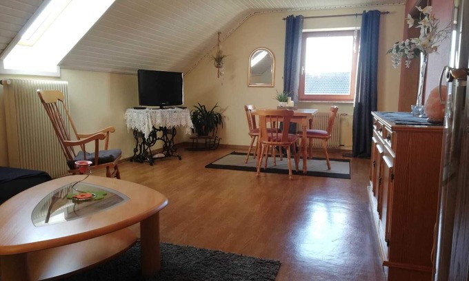 Fladungen Apartamento | Apartment 55sqm for 3 persons with garden and barbecue area