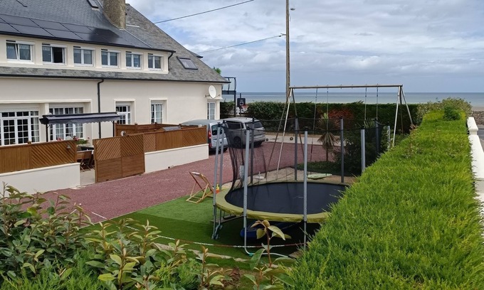 Saint-Marcouf Apartamento | Bigorneau: Alquiler a 50 m del mar, a 800 m del golf Fontenay