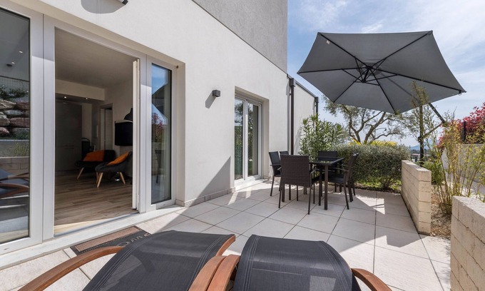 Marciaga Apartamento | Apartamento ''Ai Colli garden relax apartment'con terraza privada, jardín privado y Wi-Fi