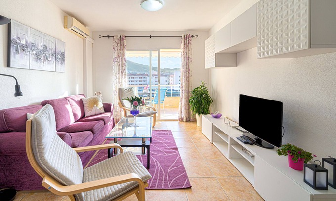 El Albir Apartamento | Apartamento "Alborada Golf 1 3c Spaniahome" con vistas a la montaña, piscina compartida y Wi-Fi