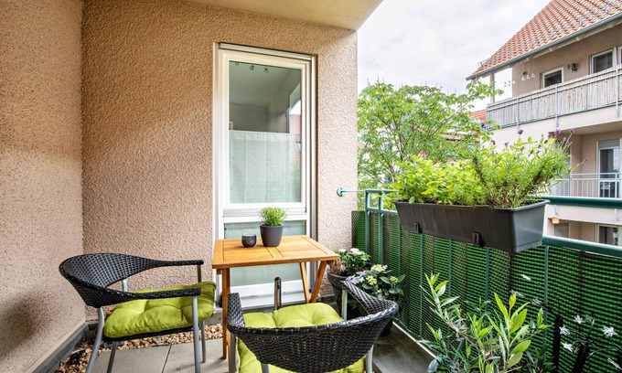 Beuren Apartamento | Apartamento 'Am Backhaus' con balcón y Wi-Fi