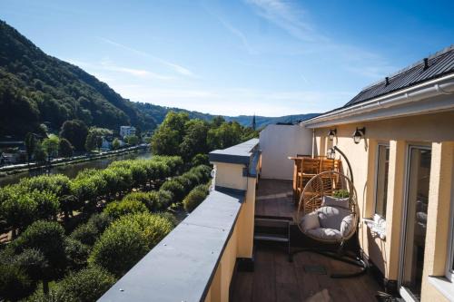 Bad Ems Apartamento | Apartment am Kurpark mit traumhafter Terrasse