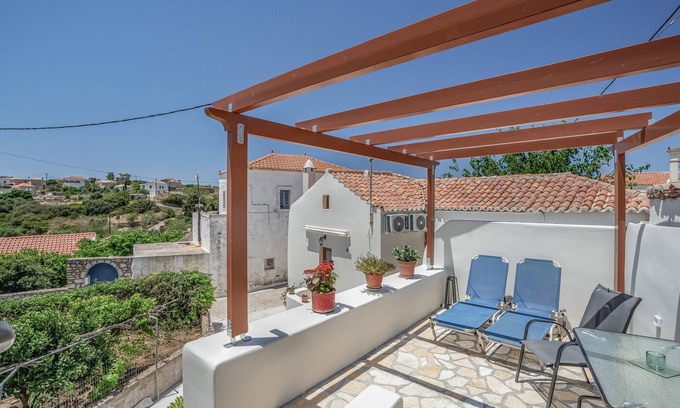 Kithira Apartamento | Apartamento 'Angel's Studio' con terraza compartida, Wi-Fi y aire acondicionado.