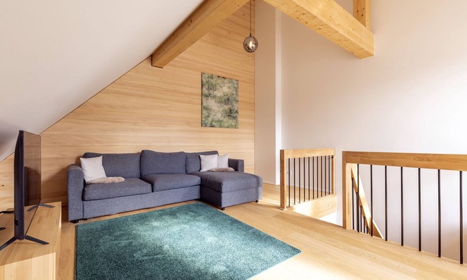Elzach Apartamento | Apartamento 'Anna' con terraza compartida, balcón y Wi-Fi