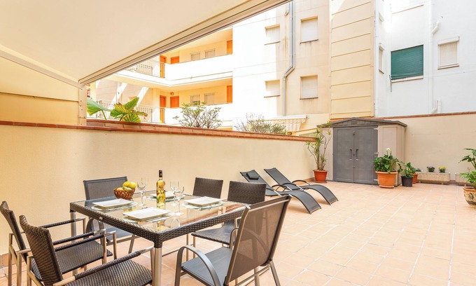 Tossa de Mar Apartamento | Apartamento 'Apartamento Coral' con terraza privada, Wi-Fi y aire acondicionado