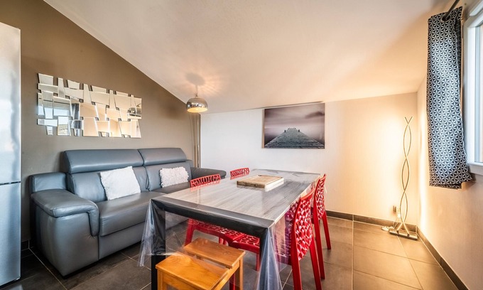 Allinges Apartamento | Apartamento 'Appartement Coté Lac' con vista al lago, aire acondicionado