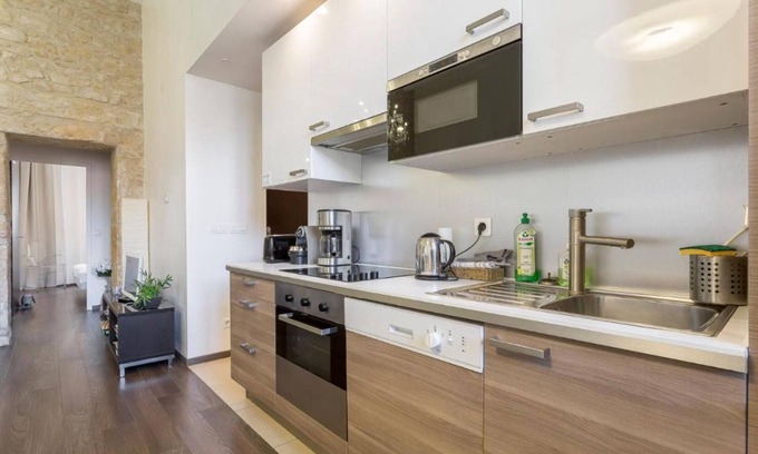 La Croix Rousse Apartamento | Apartment 'Appartement Le Jacquard Lyon Centre' with Wi-Fi and Air Conditioning